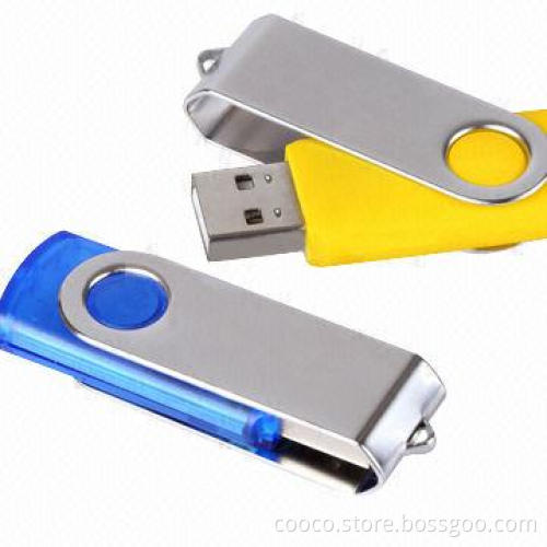 Swivel Key USB Flash Drives with 1 to 256GB Capacity, USB2.0 Interface and Plug-and-play Function